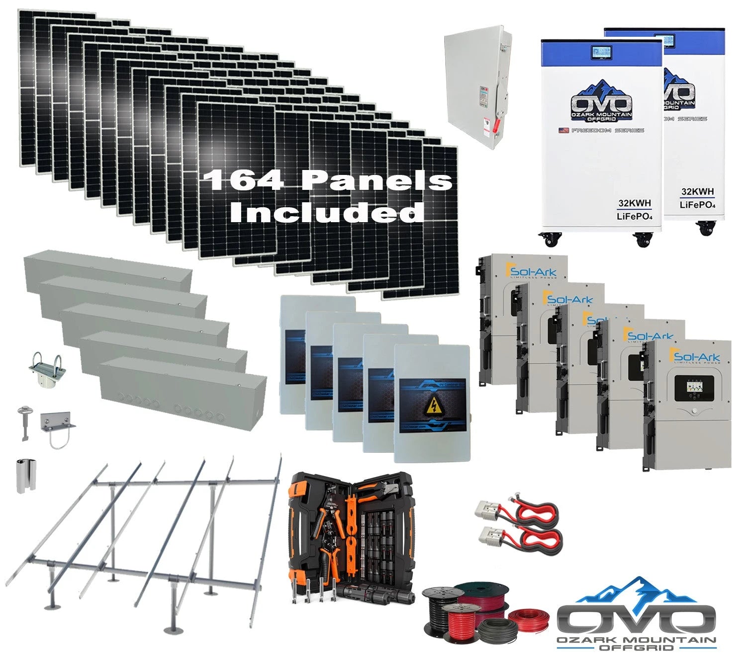 Efficient 90kW Solar Packages – Ozark Mountain Offgrid