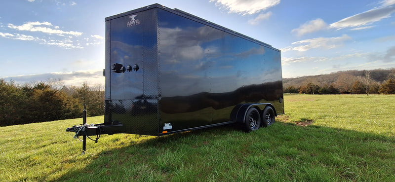 Load image into Gallery viewer, 16' Enclosed SOLAR POWERED Offgrid Self-Sufficient Trailer - SOL-ARK 15K Version with 32K Lithium Battery