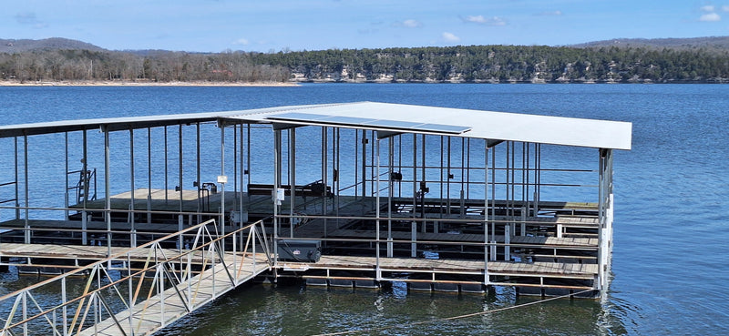 Load image into Gallery viewer, 2.2KW Boat Dock Offgrid Solar Kit - Portable with Plug and Play Connections