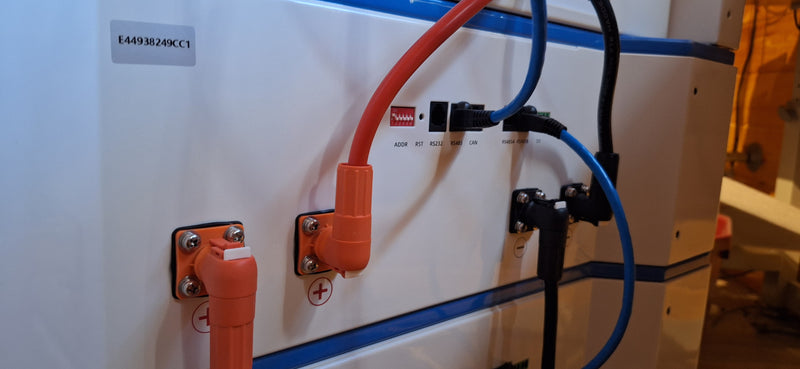 Load image into Gallery viewer, 5.5KW OMO All-In-One Customizable Stacking Inverter/Battery System 5500W Inverter + 10.24K Lithium Battery + 5.5KW Solar Roof Mount