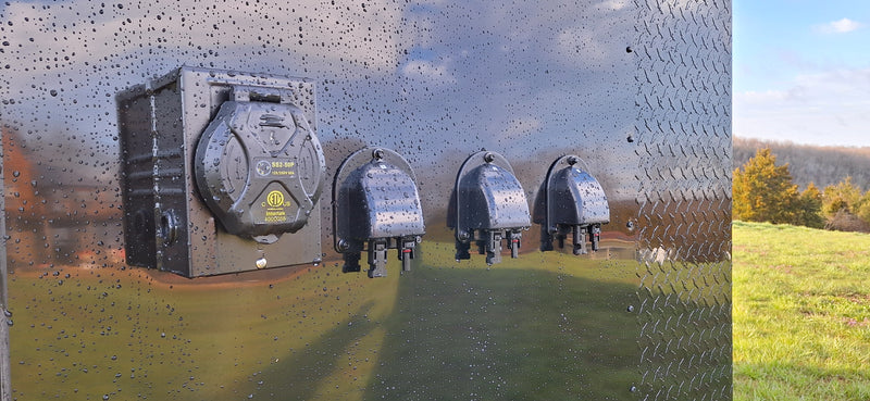 Load image into Gallery viewer, 16' Enclosed SOLAR POWERED Offgrid Self-Sufficient Trailer - SOL-ARK 15K Version with 32K Lithium Battery