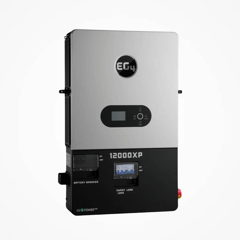 Load image into Gallery viewer, 4.4KW Complete Offgrid Solar Kit + 12K EG4 12000XP Inverter + 2x 5.3KW OMO 48V Liberty Lithium Battery + 4.4KW Solar with Roof Mounting Rails and Wiring