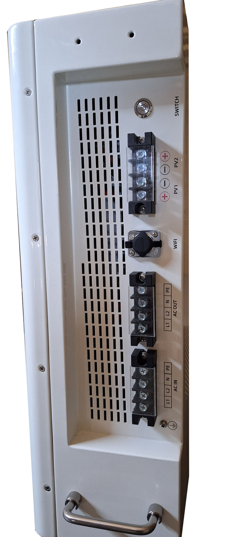 Load image into Gallery viewer, 2.2KW Complete Offgrid Solar Kit + 10K 120V/240V OMO E-Line Inverter + 2x 10.24KW OMO E-Line Lithium Battery +2.2KW Solar with Roof Mounting Rails and Wiring