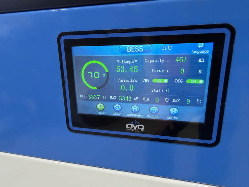 Load image into Gallery viewer, Scratch n Dent OMO Freedom Series 48V 32KW Heated LifePO4 Lithium Battery (ONLY 1 IN STOCK))