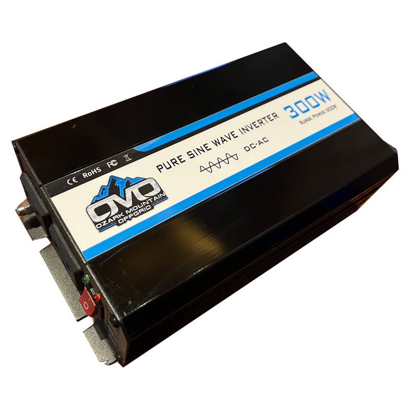 Load image into Gallery viewer, OMO 300W Power Inverter 12V - 600W Surge