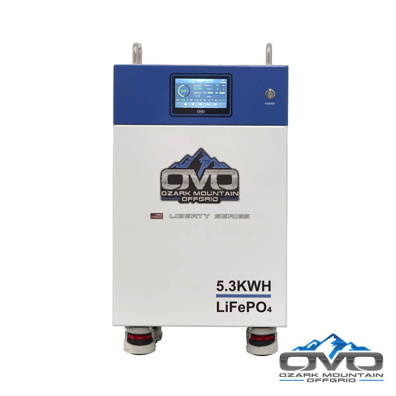 Load image into Gallery viewer, OMO Liberty Series 48V 5.3KW LifePO4 Lithium Battery IN STOCK NOW!