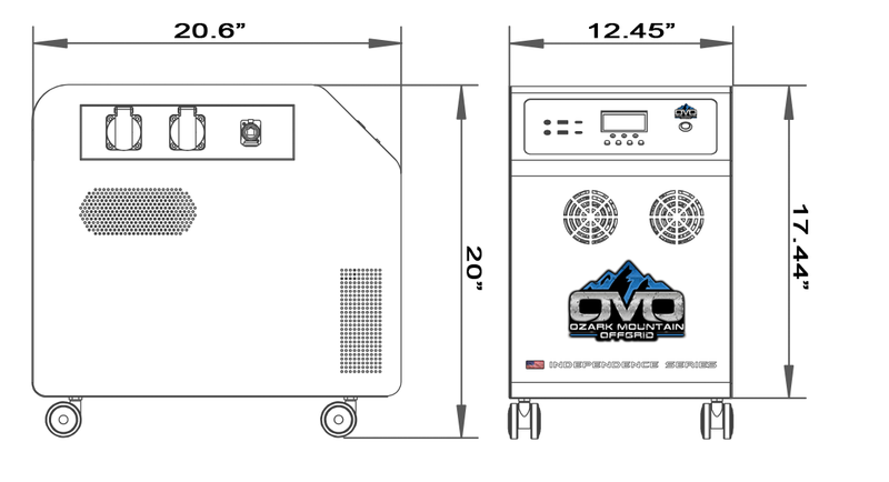 Load image into Gallery viewer, OMO Independence All-In-One Portable Power Station IN STOCK NOW!