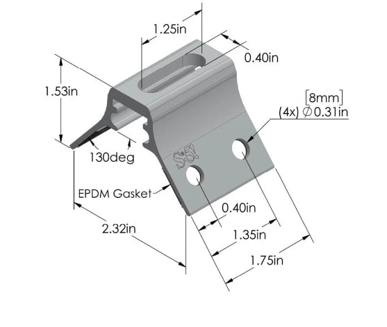 Load image into Gallery viewer, S-5! Rib Bracket - Metal Roof Clamp