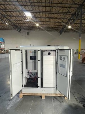 Load image into Gallery viewer, HomeGrid PowerCube Power Station - 15K Sol Ark + 19.2kWh Lithium Bank + Temp Controlled Enclosure