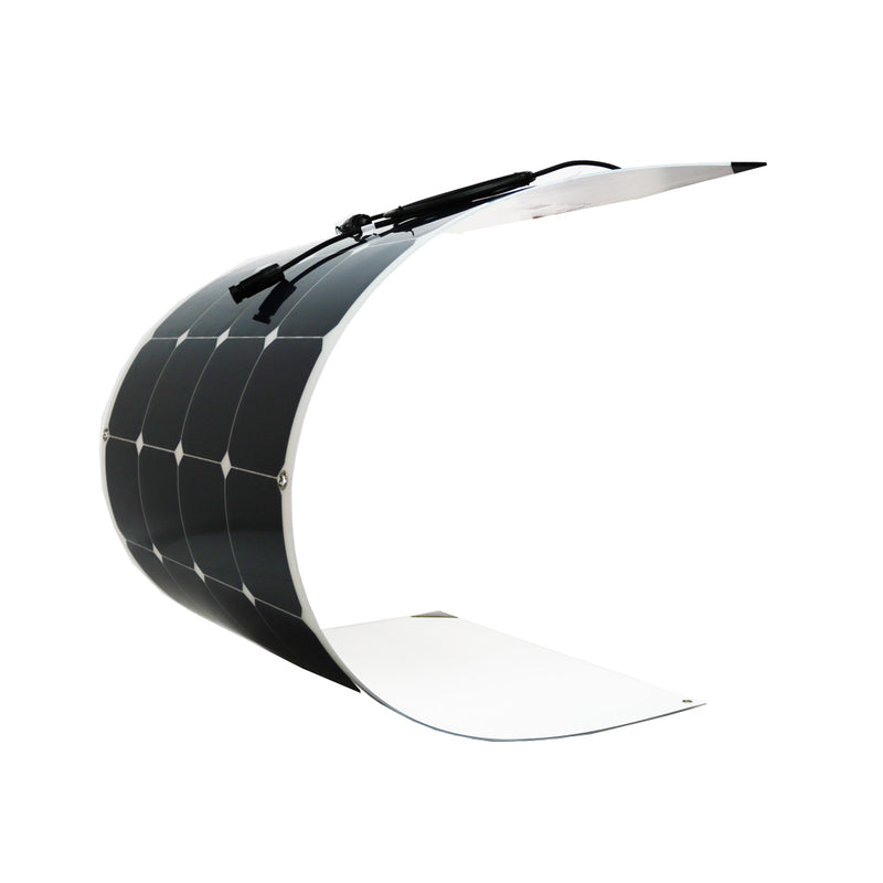 Load image into Gallery viewer, 130 Watt Flexible Bendable Slim Solar Panel Monocrystalline