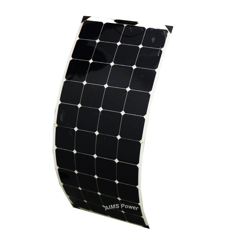 Load image into Gallery viewer, 130 Watt Flexible Bendable Slim Solar Panel Monocrystalline