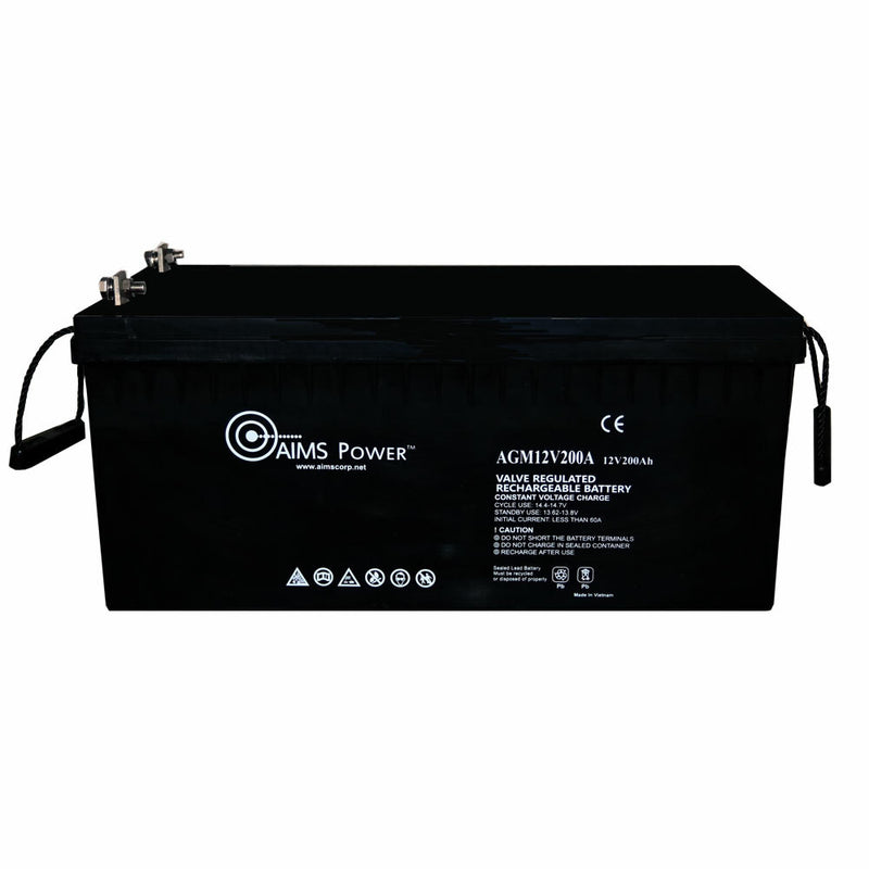 Load image into Gallery viewer, AIMS 12V 200AH AGM Deep Cycle Heavy Duty Battery