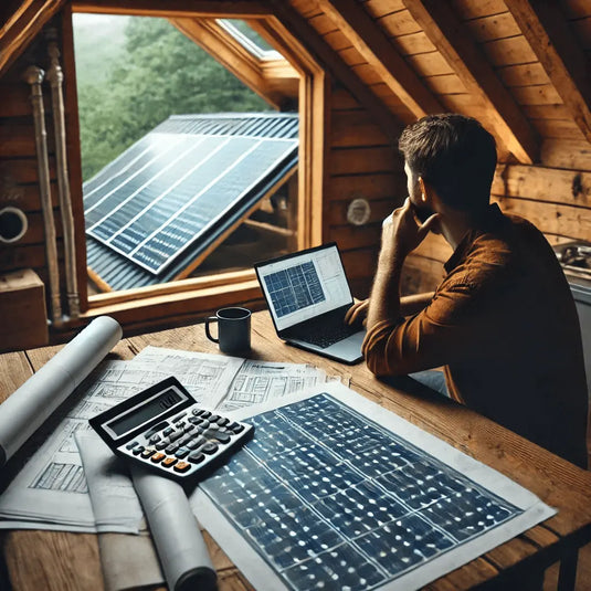 How many solar panels do I need to run off-grid?