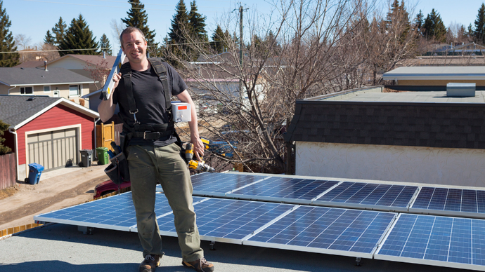 Off-Grid Solar Installation In Illinois