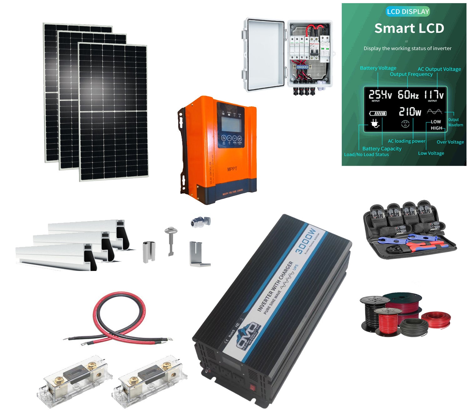 1kW Solar Packages for Cabins & Small Homes | Off-Grid Ready – Ozark ...