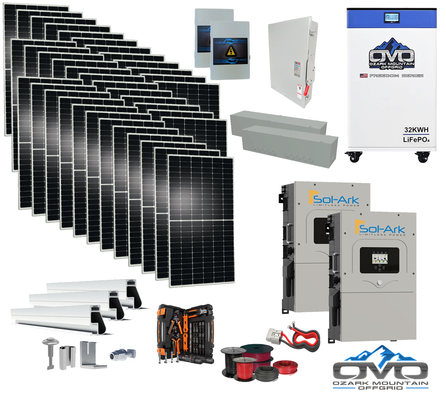 20KW Solar Packages – Ozark Mountain Offgrid