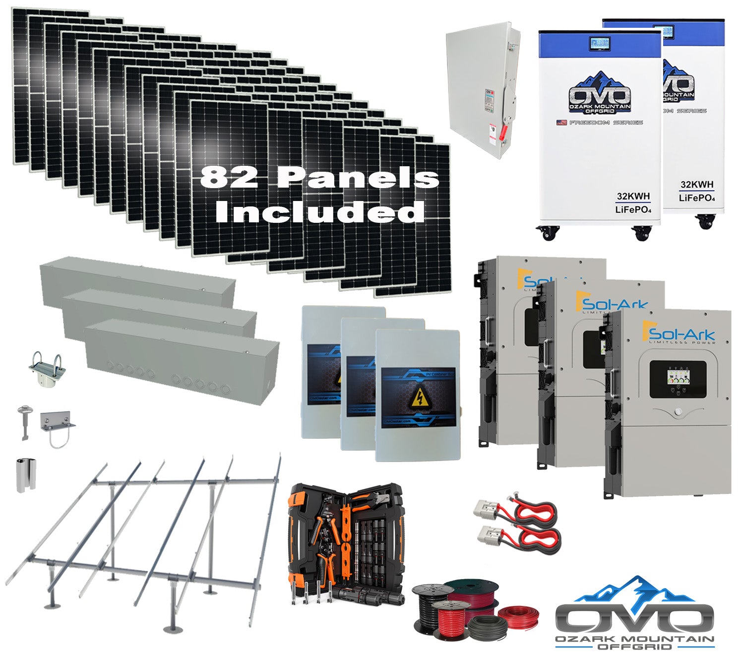 45KW Solar Packages – Ozark Mountain Offgrid