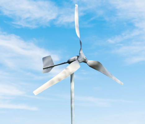 Éolienne 3000W 48V Avec Régulateur MPPT – Pales Nylon, Démarrage 2,5 M/s