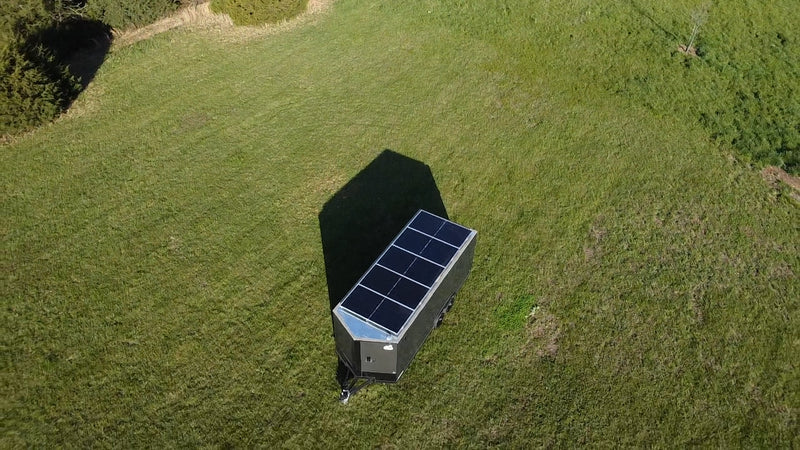 Load image into Gallery viewer, 20&#39; Enclosed SOLAR POWERED Offgrid Self-Sufficient Trailer - SOL-ARK 15K Version with 30K Lithium Battery
