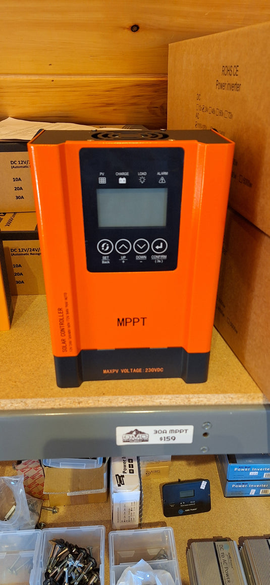 60 Amp MPPT Solar Charge Controller with LCD Display