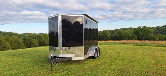 12' Enclosed SOLAR POWERED Offgrid Self-Sufficient Trailer BASE MODEL