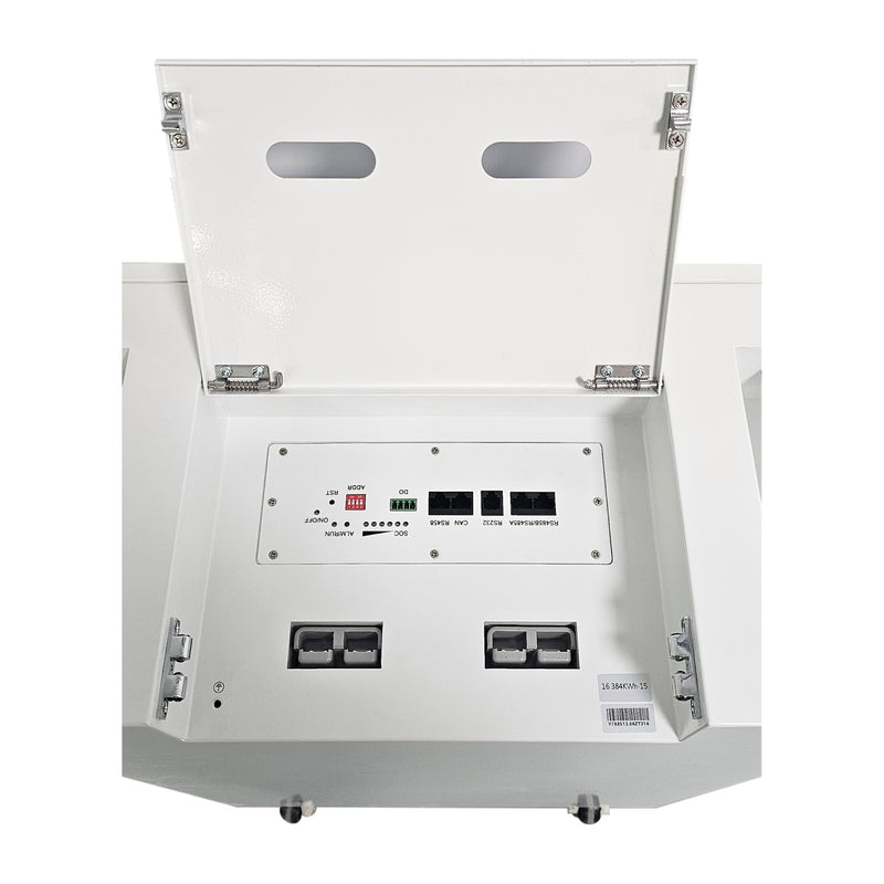 Load image into Gallery viewer, 3.3KW Complete Offgrid Solar Kit + 6K EG4 6000XP Inverter + 16KW OMO 48V Liberty Lithium Battery + 3.3KW Solar with Roof Mounting Rails and Wiring
