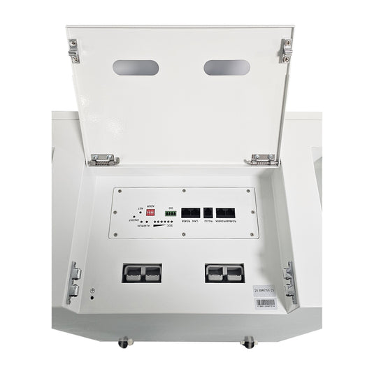 3.3KW Complete Offgrid Solar Kit + 6K EG4 6000XP Inverter + 16KW OMO 48V Liberty Lithium Battery + 3.3KW Solar with Roof Mounting Rails and Wiring