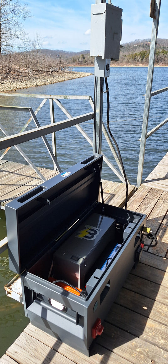off grid boat dock solar kit