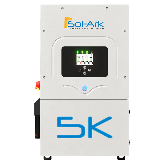 2.2KW Complete Offgrid Solar Kit + 5K Sol-Ark Inverter + 20.48KW OMO S ...