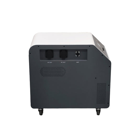 2.2KW Complete Offgrid Solar Kit + OMO Independence 3840Wh Lithium Battery Power Station with Roof Mount