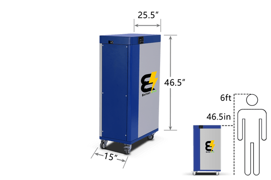 48V BatteryEVO King Kong LifePO4 Lithium Battery Bank -  586Ah - 30kWh