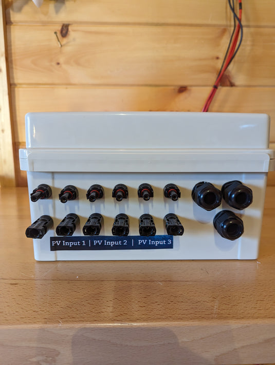 Combiner Box - 6 String Input - 3 Circuits Output - Built for Sol-Ark 15K Installations