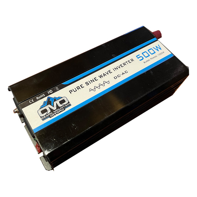 OMO 500W Power Inverter 12V - 1000W Surge