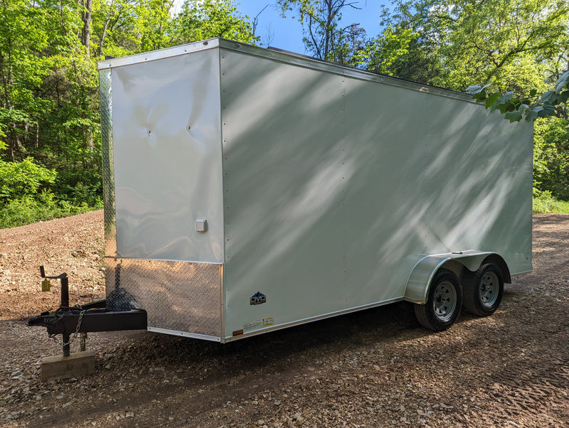 Load image into Gallery viewer, 16&#39; Enclosed SOLAR POWERED Offgrid Self-Sufficient Trailer 5KW - Expanded Solar Array / 15K Lithium Battery Bank
