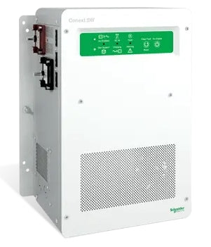 2.1KW Offgrid Solar Kit + 4KW Schneider SW Split Phase 110/220V Inverter + 3KW 24V Lithium Battery Bank with Wiring