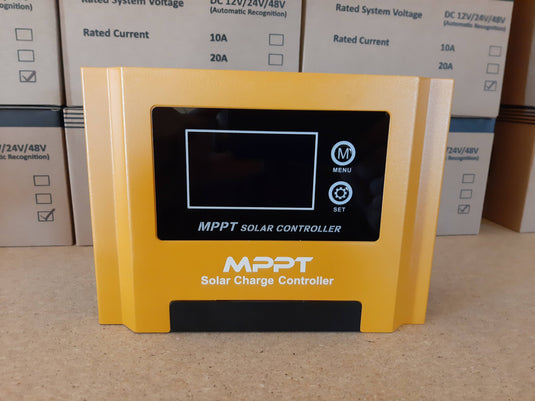 30 Amp MPPT Solar Charge Controller with LCD Display