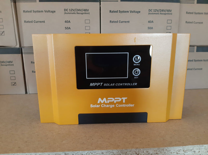 Load image into Gallery viewer, 60 Amp MPPT Solar Charge Controller with LCD Display
