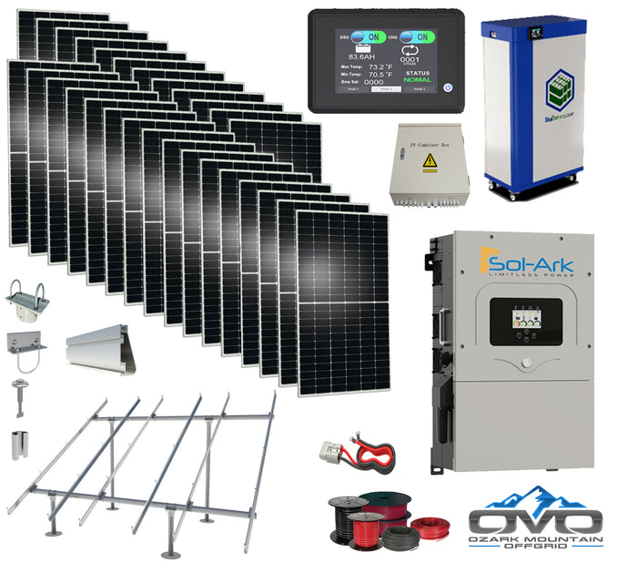 15KW Complete Offgrid Solar Kit