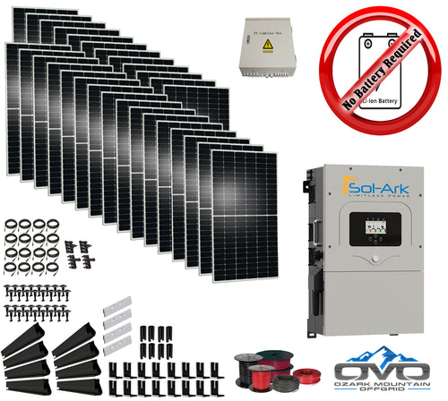 15KW Complete Offgrid Solar Kit