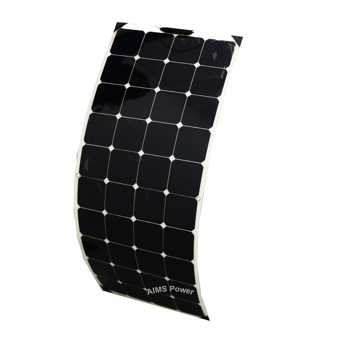 130 Watt Flexible Bendable Slim Solar Panel Monocrystalline