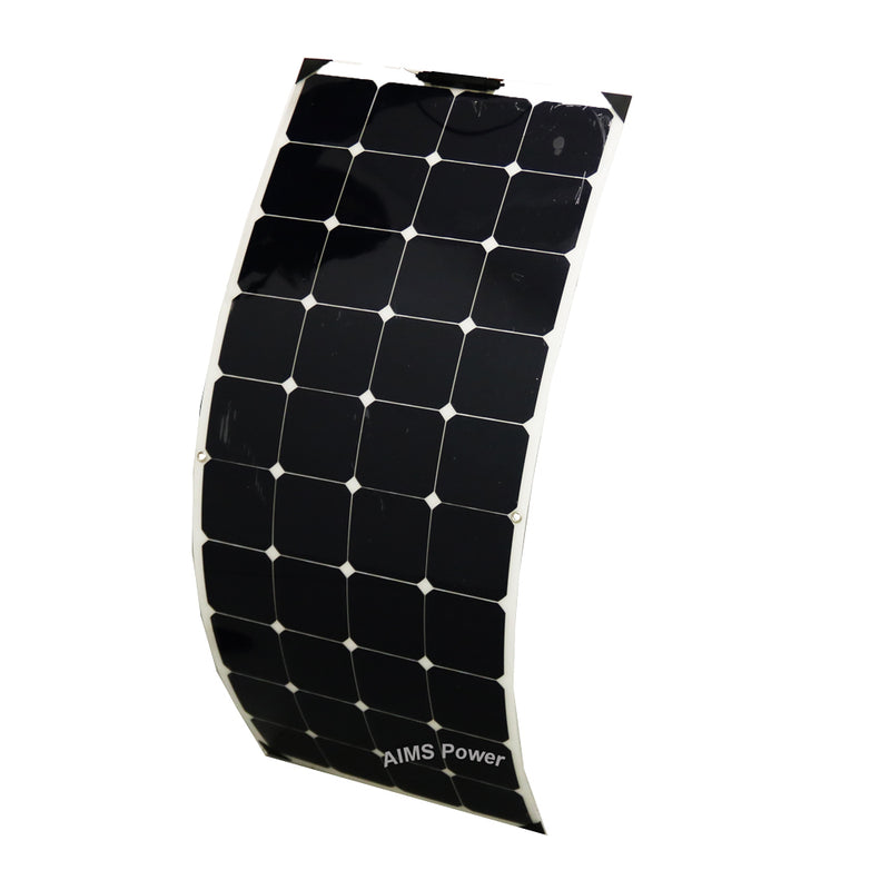 Load image into Gallery viewer, 130 Watt Flexible Bendable Slim Solar Panel Monocrystalline
