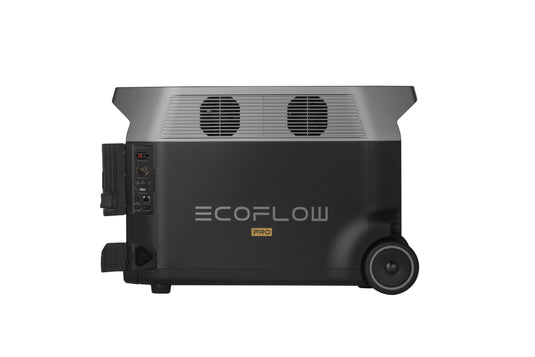 EcoFlow DELTA PRO 120/240V Output - 2x 3600 Watt Solar Generators / 7200wH Lithium Storage / 2600w Solar Complete Offgrid Kit